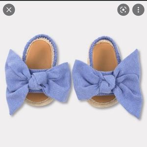 Infant Chambray Sandals size 0-3 month